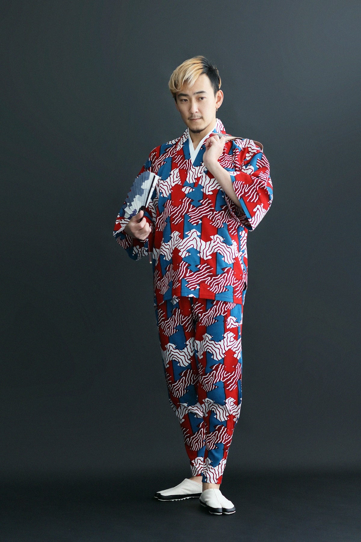 Coller Tabi chaussettes / sashiko généré (kinari)