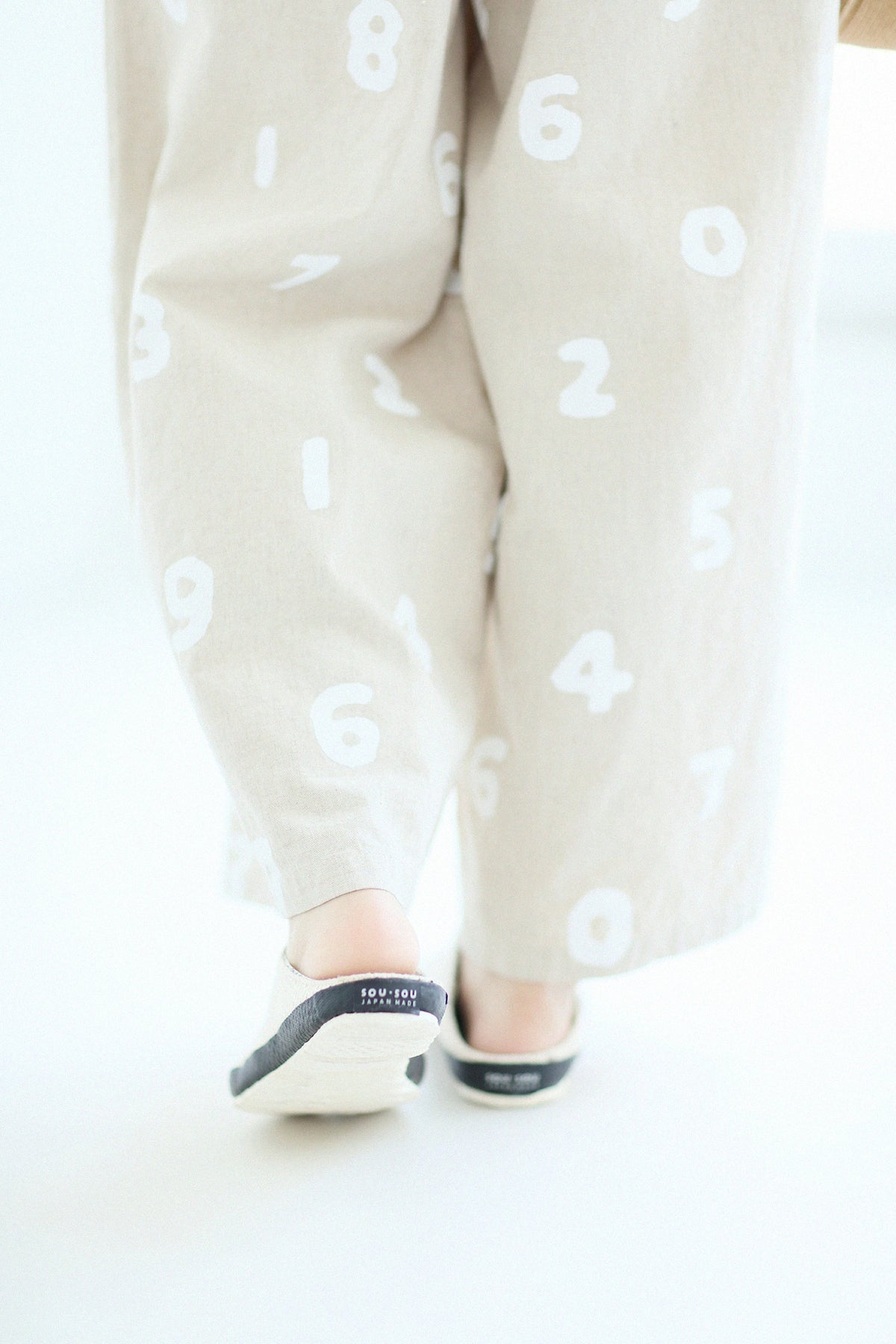 Coller Tabi chaussettes / sashiko généré (kinari)