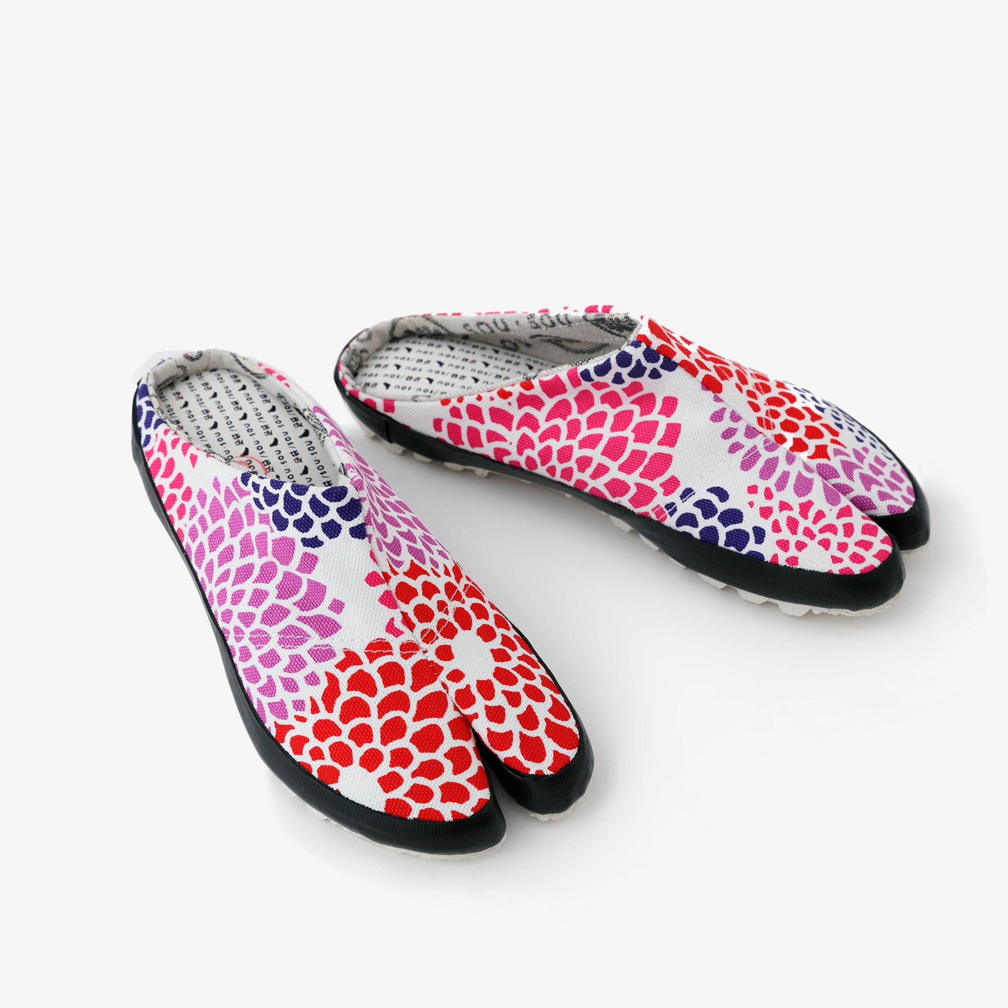 貼付つっかけ足袋／菊づくし