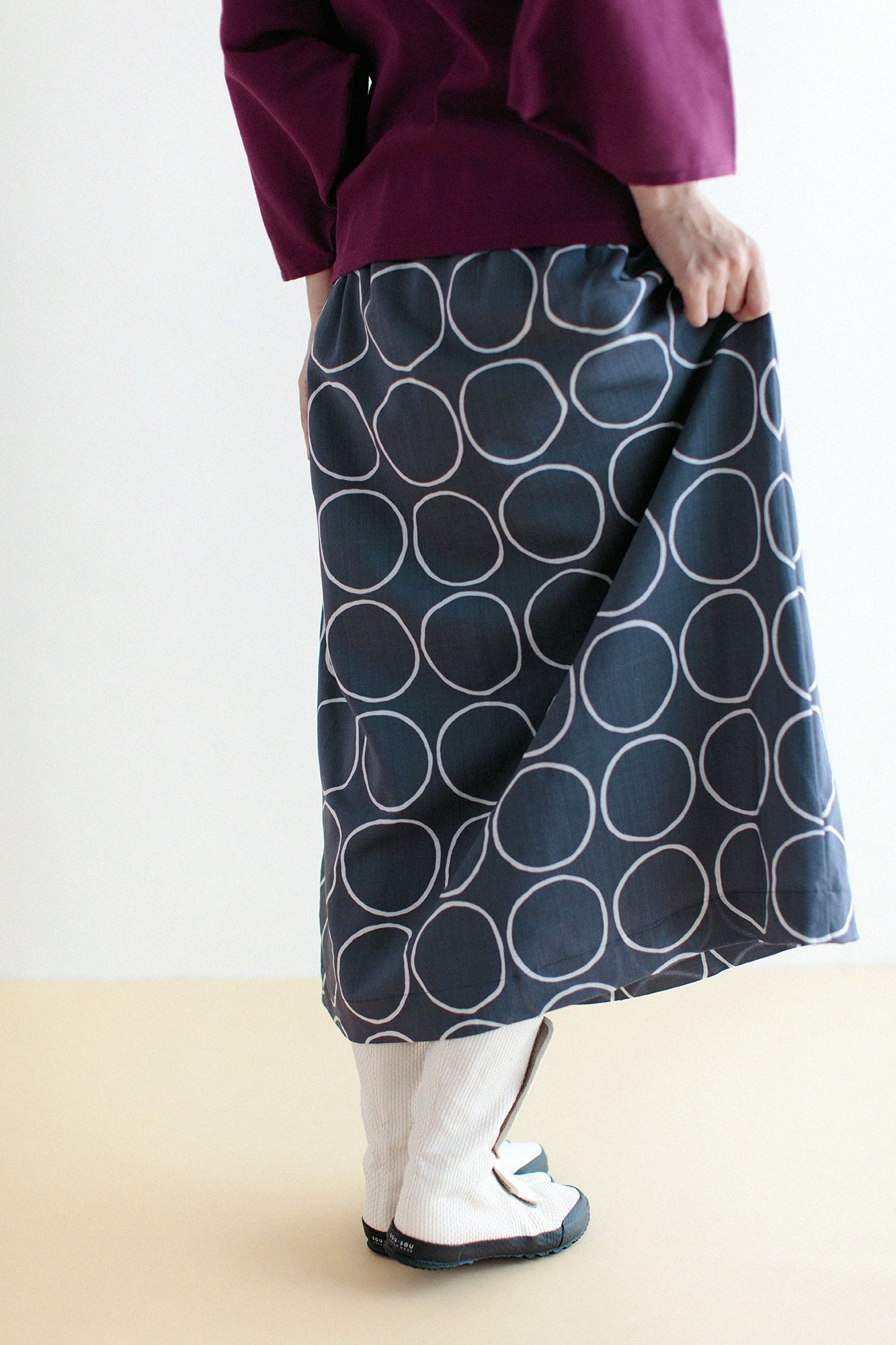 Magic Tabi / Sashiko généré Nanten Bamboo (Hanchiku)