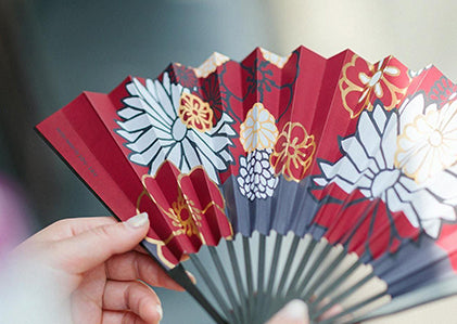 SOU・SOU×Hakuchikudo Kyoto Folding Fan