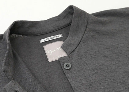 Leichter Mantel mit Stehkragen