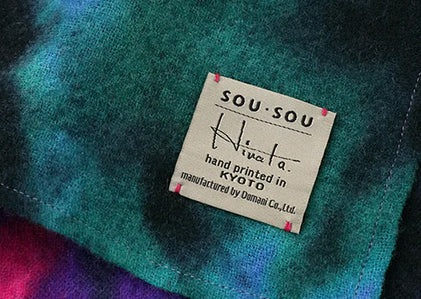 SOU・SOU×Hinata 二十重圍巾