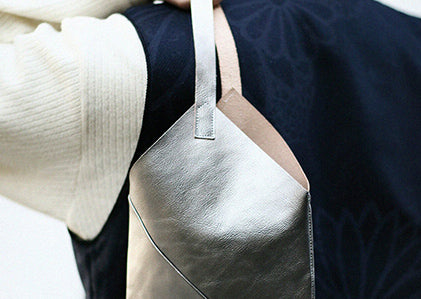 Leather Origami Shoulder Bag