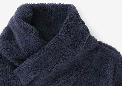 ボア えりまきちがいそで