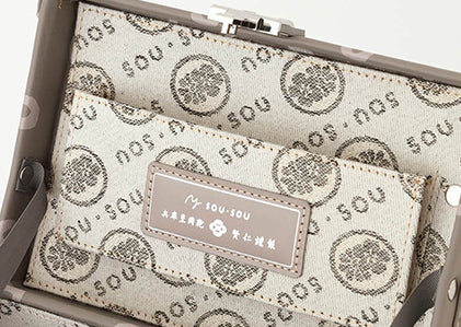 SOU・SOU×Takumi Hard Bag®Mini Trunk