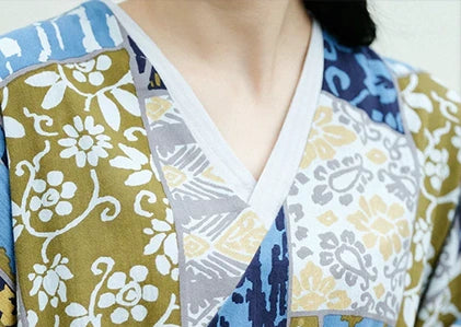 高島縮 半衿みたて涼衣
