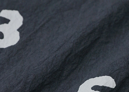 Parka BIKE en tissu machine à écrire