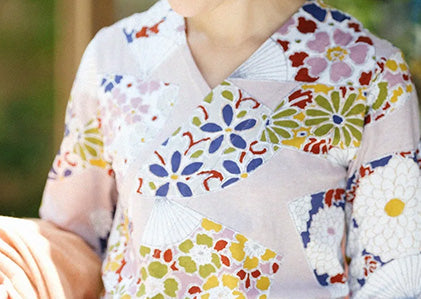 Motif jibang à col coulissant