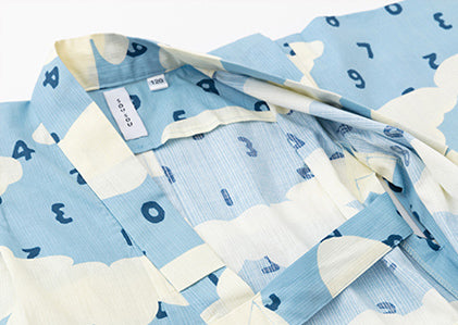 SOU・SOU×교토 마루베니 어린이 유카타