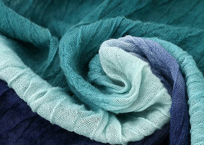 浅井絞り 縮絨 ストール・肩掛け 剣先