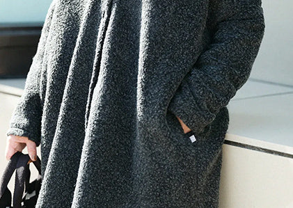 Manteau tunique léger col V Boa