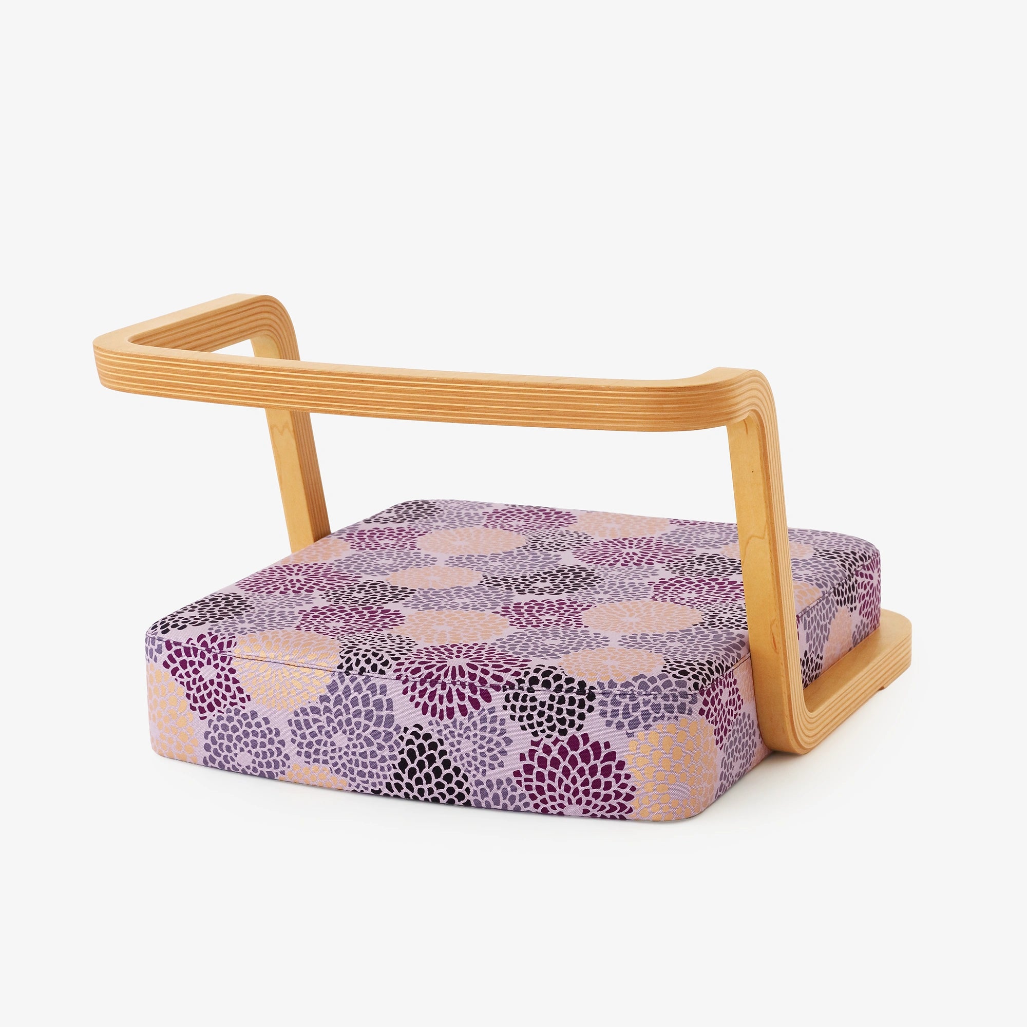 【Shipping in 1.5 months】SOU・SOU×Tendo Mokko Tatami Chair Kan/Violet 