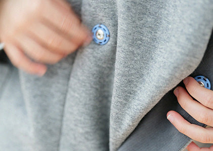 Square Neck Naginata Sleeve Coat