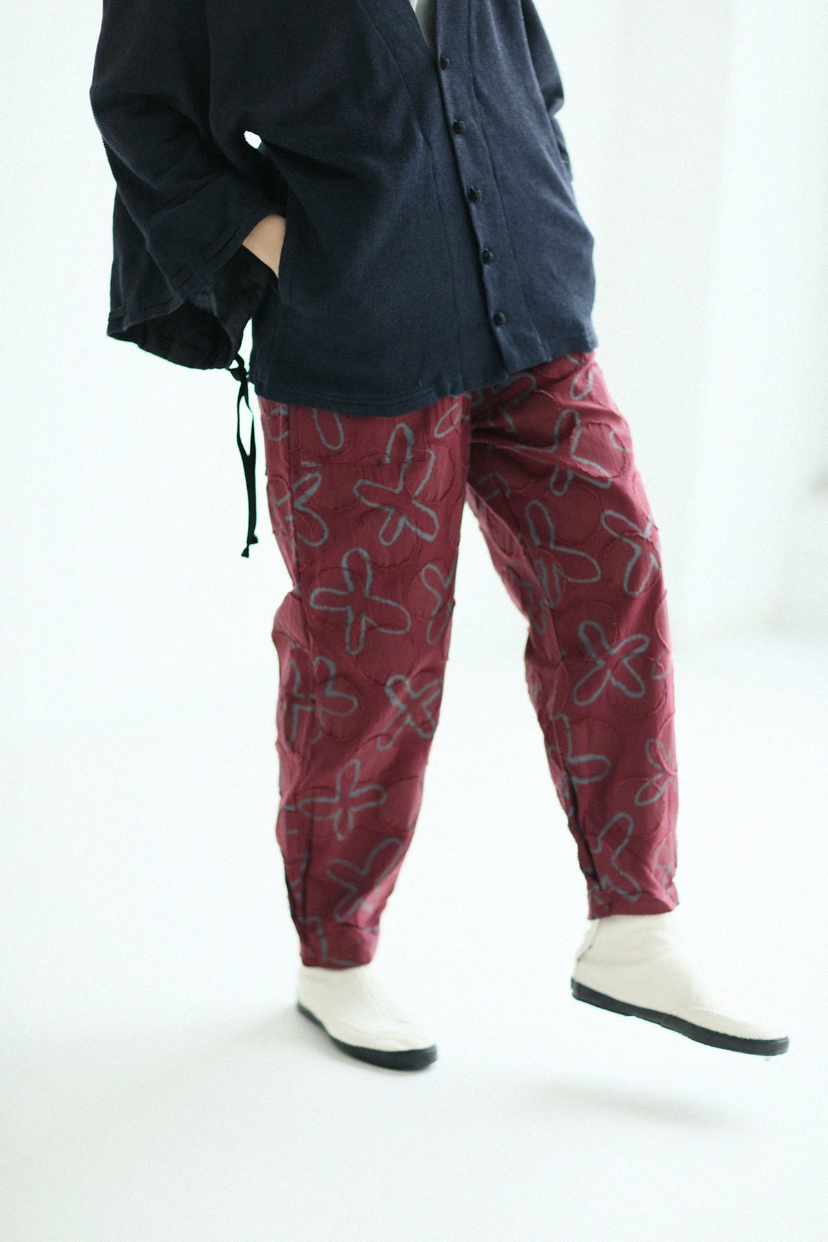 Jikatabi/Sashiko-Generation mit runder Spitze