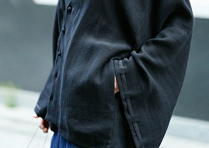 Rectangular Sleeve Earl Cardigan