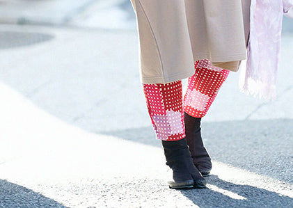 Longs vents et crête de vêtements