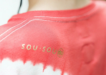 T-shirt teint à manches courtes