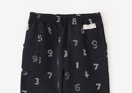 Slightly Patterned Skinny Pants