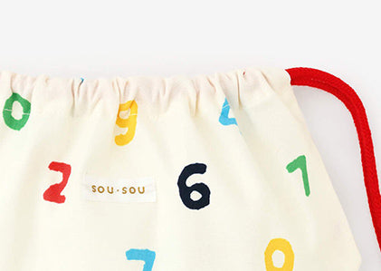 SOU・SOU×Marushin 抽绳袋