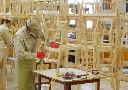 SOU・SOU×天童木工 中座イス