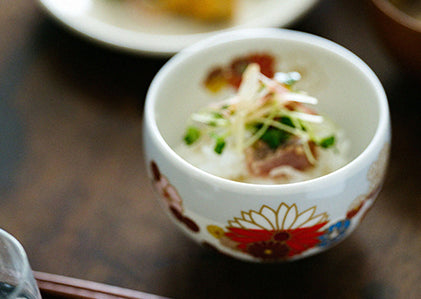 SOU・SOU×Ujitawara Seicha-jyo Ippuku Bowl, Tea Whisk Tea Scoop