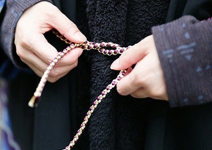 Muslin Wool Triangular Sleeve Coat Reversible