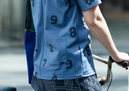 T-shirt manches courtes non coupé