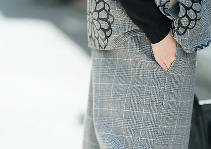 Wide-legged Pants Short （F/W）