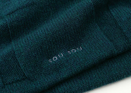 Knit Kimono Sleeve-like Hood