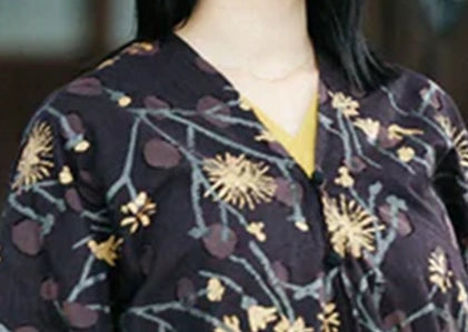 抜衿ジバン 七分丈
