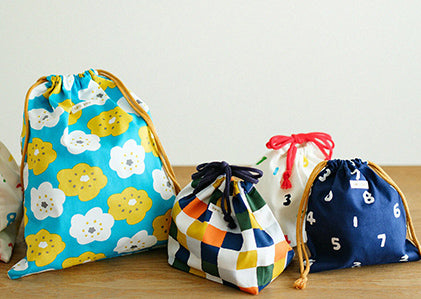 SOU・SOU×Marushin 抽绳袋