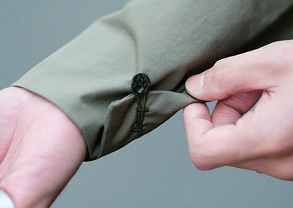 Tight-sleeved Kimono Shirt