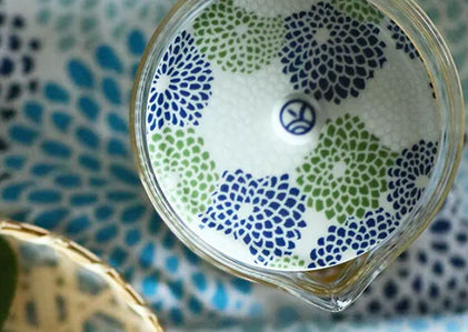 SOU・SOU×Ujitawara Tea House Ensemble théière et boîte à thé en verre