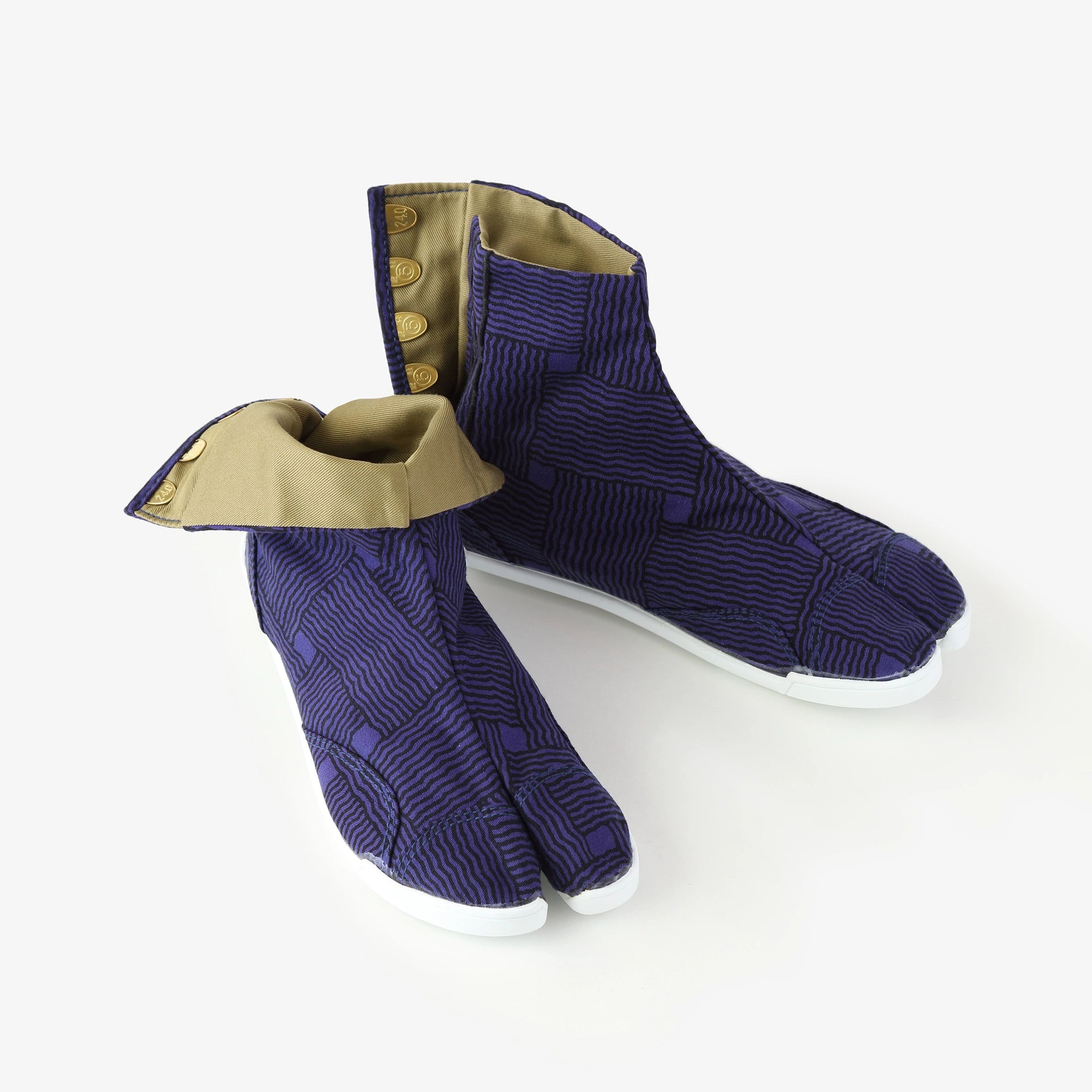 [En ligne uniquement] Tabi 5 pièces avec entrejambe / kagome tricot, shokon