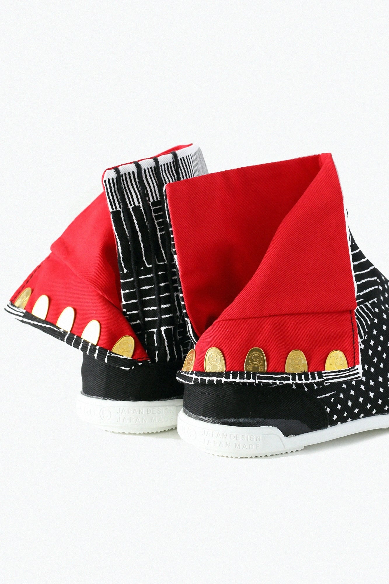 【net limited】Marugo Round Toe Tabi Shoes / Black Costume