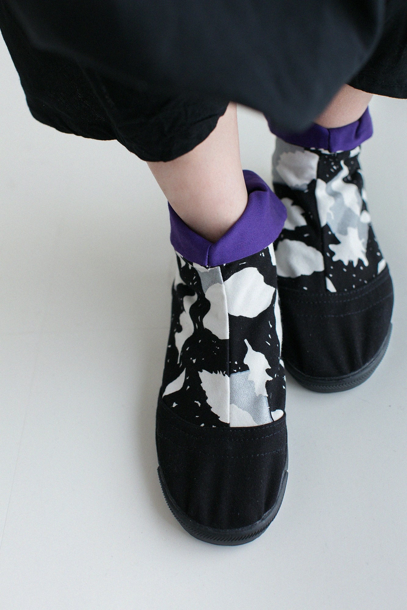 [En ligne uniquement] 5 chaussettes Tabi arrondies / automne profond