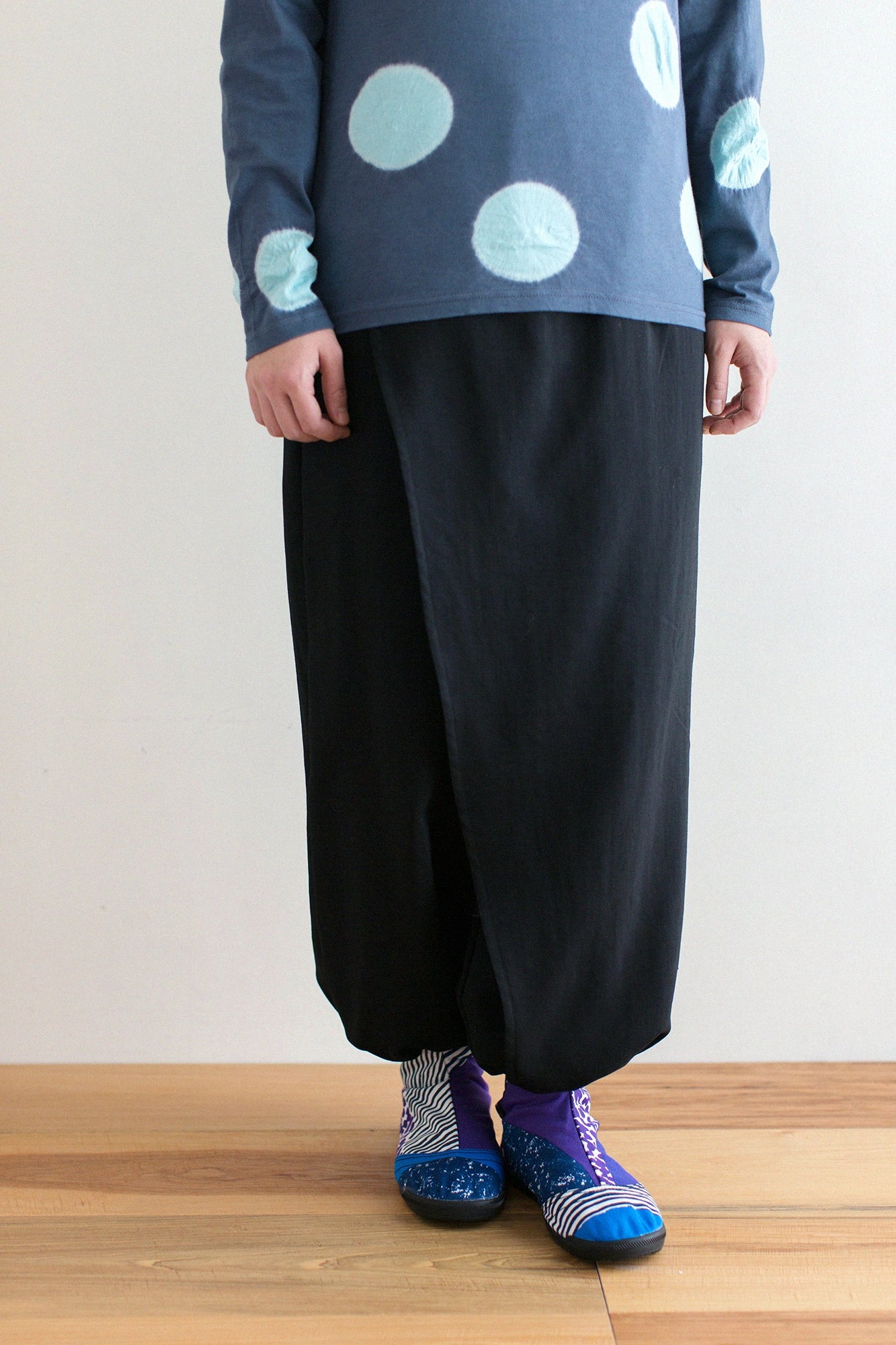 【net limited】Marugo Round Toe Tabi Shoes / Higashiyama