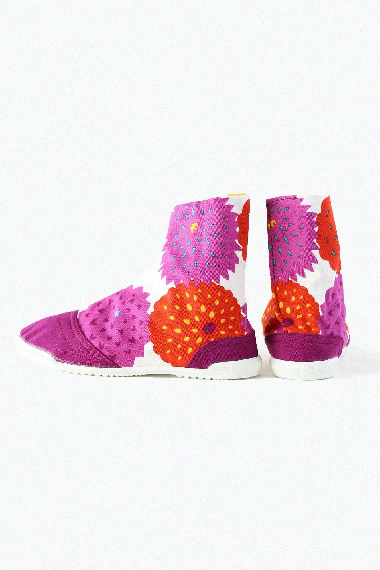 【net limited】Marugo Round Toe Tabi Shoes / Dahlia