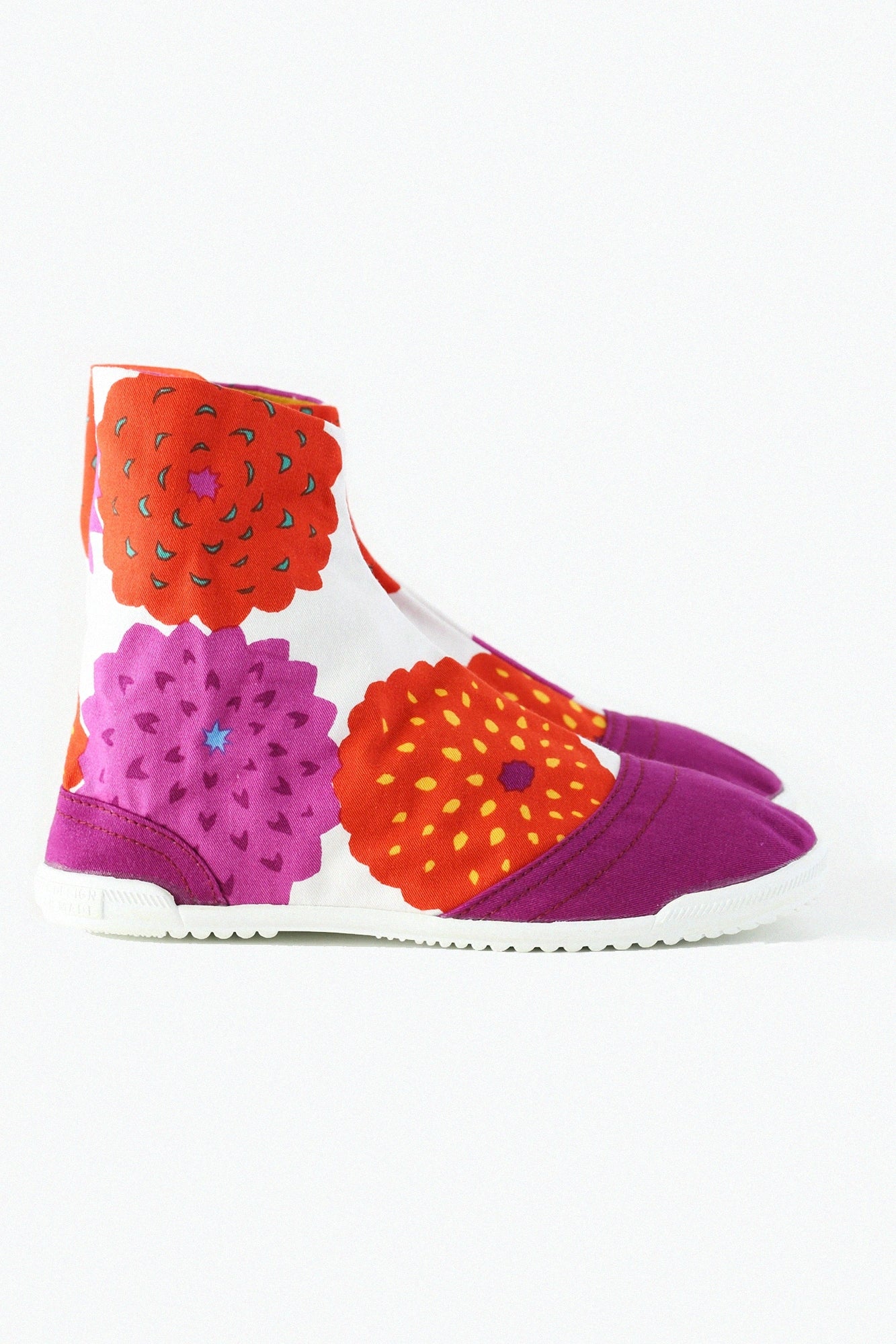 【net limited】Marugo Round Toe Tabi Shoes / Dahlia