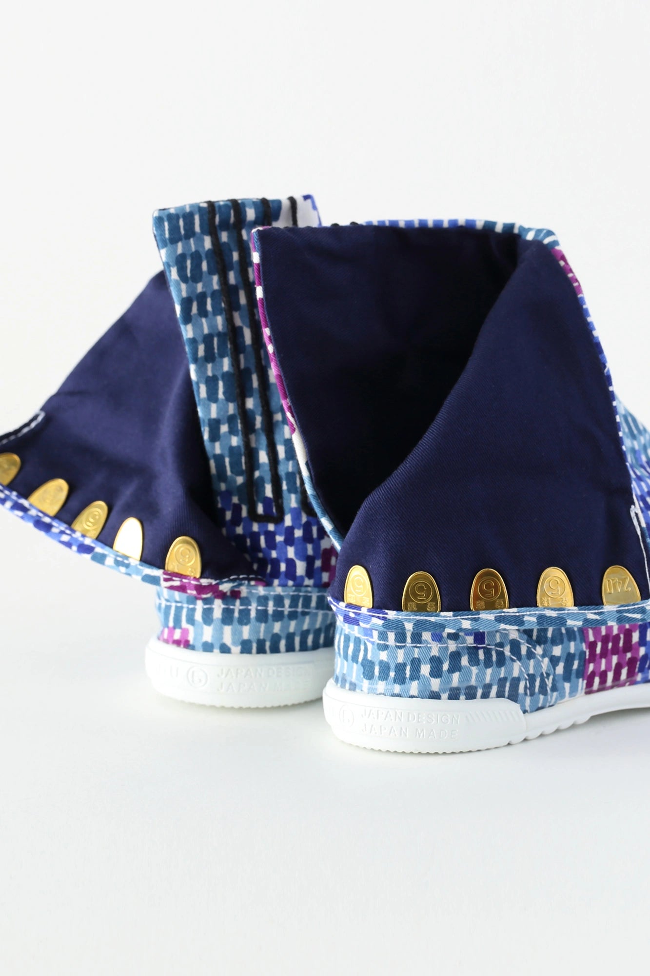 【net limited】Marugo Round Toe Tabi Shoes / Ancient Fabric
