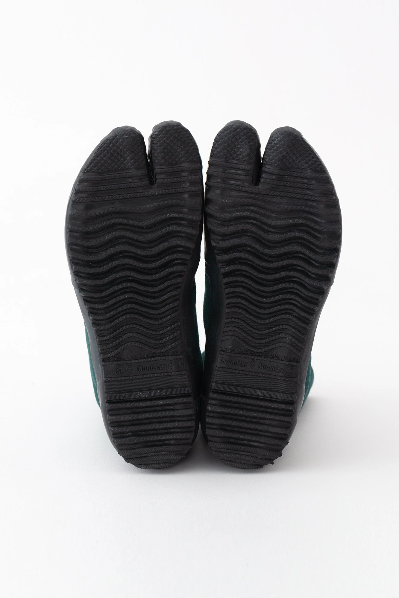 Festival Split Toe Tabi Shoes / Dark Green×Wooden Mosaic