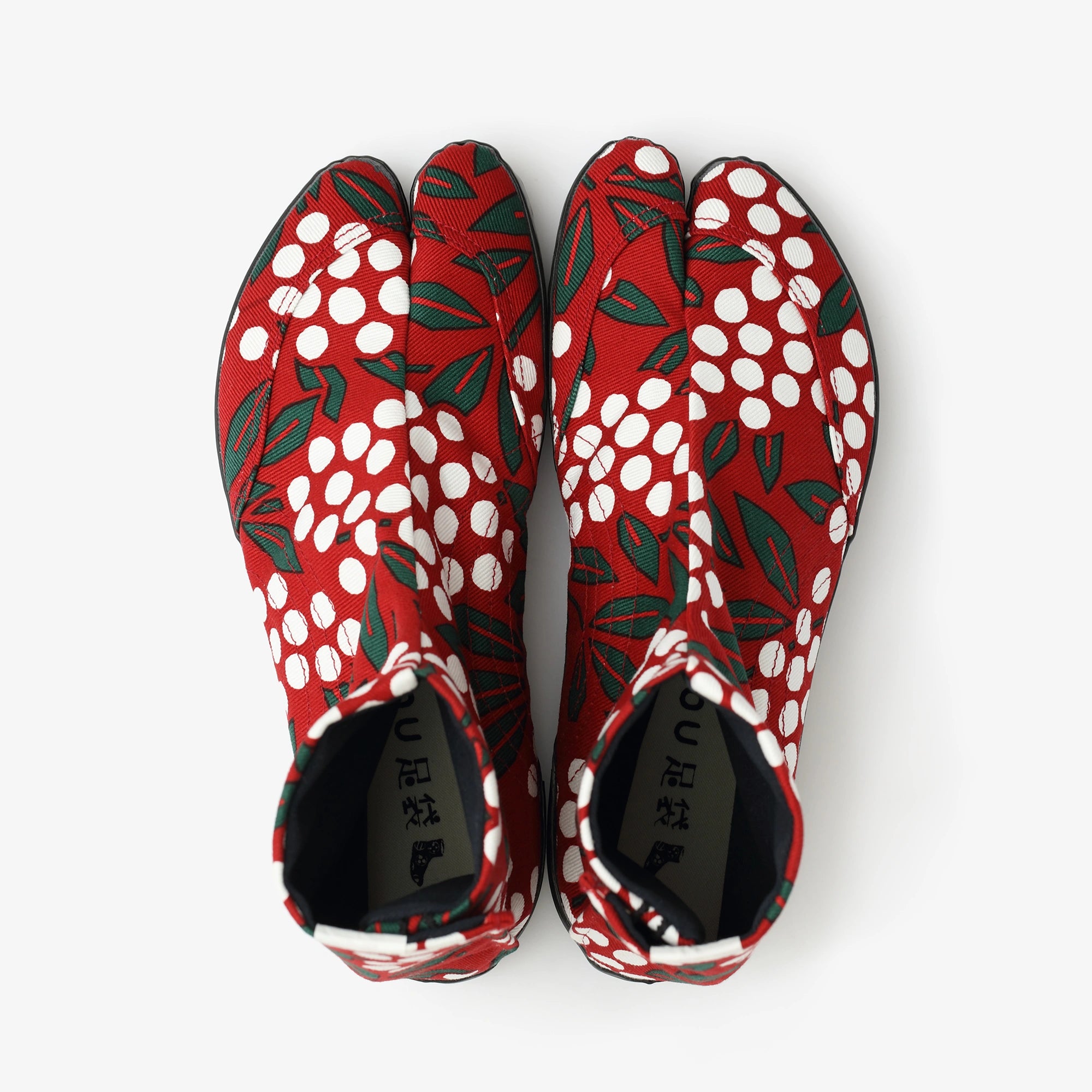 Festival Split Toe Tabi Shoes / Nandina Bamboo