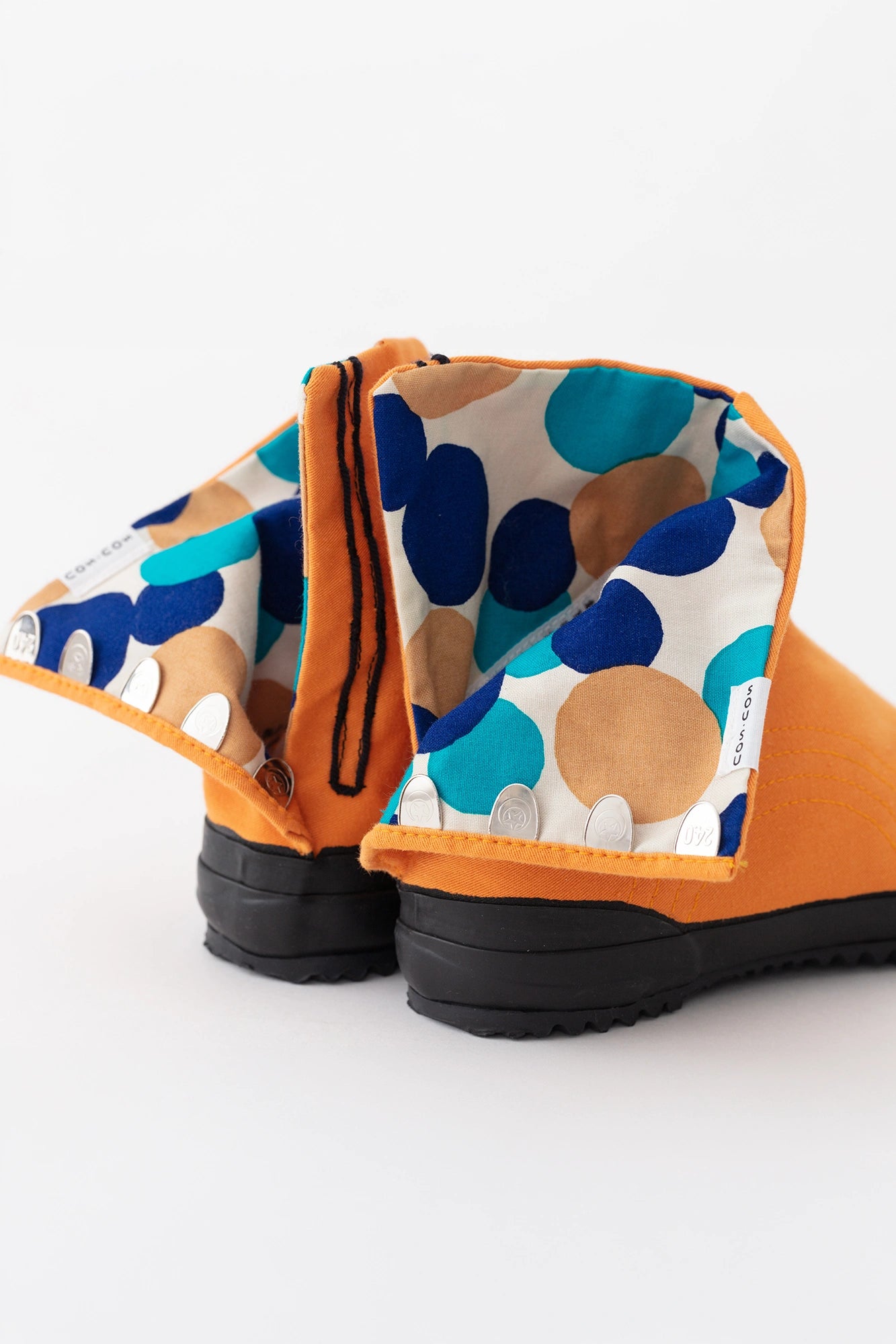 Festival Split Toe Tabi Shoes / Amber x Soap Bubbles