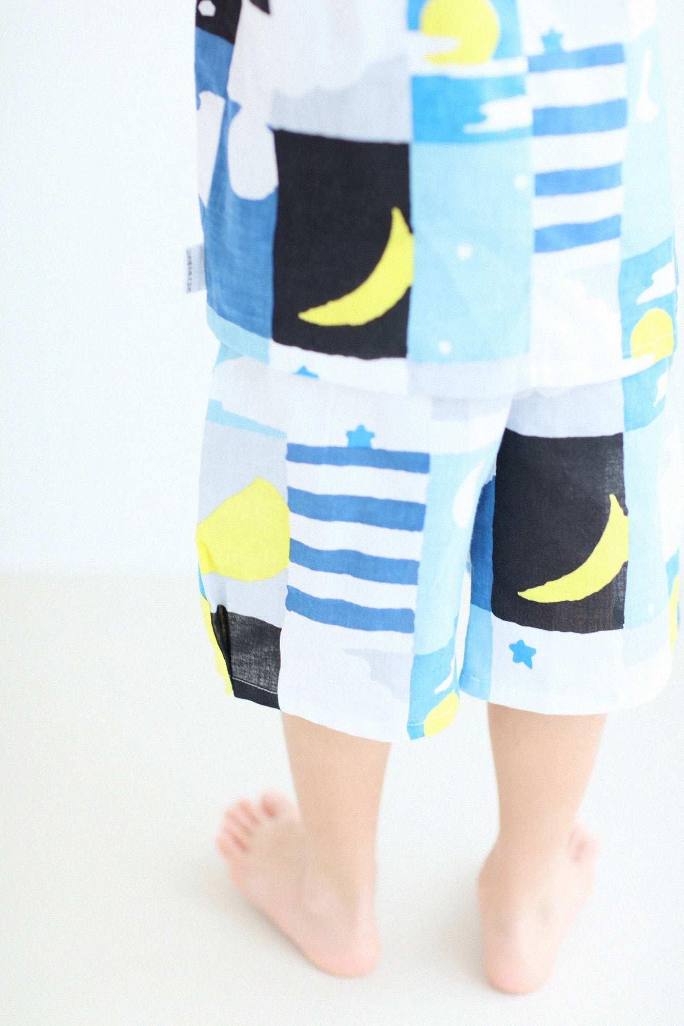 ●Isemomen Cotton Jinbei Set／Moon and Stars