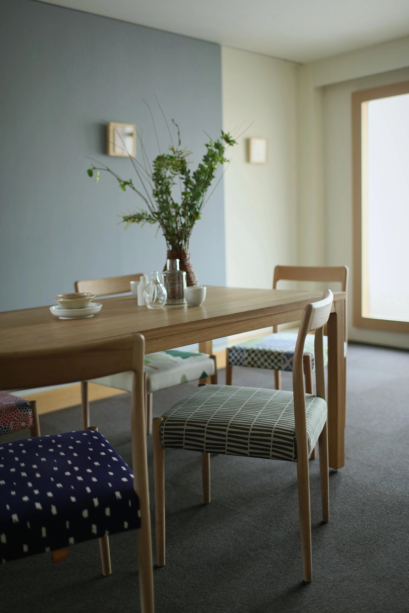 【Delivery in 1-3 months】SOU・SOU×Coccole Tino Chair／Wooden Clappers Olive Green