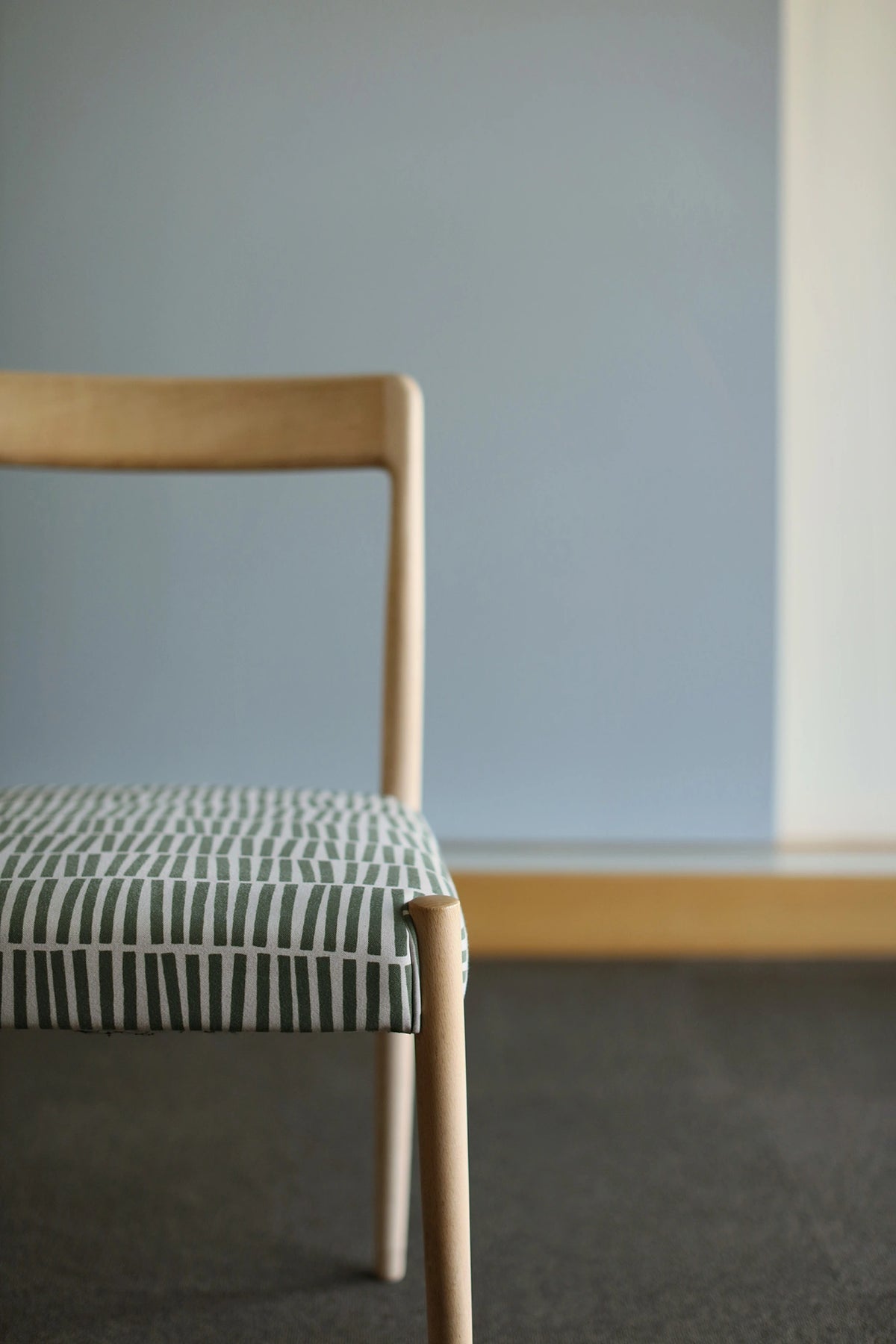 【Delivery in 1-3 months】SOU・SOU×Coccole Tino Chair／Wooden Clappers Olive Green