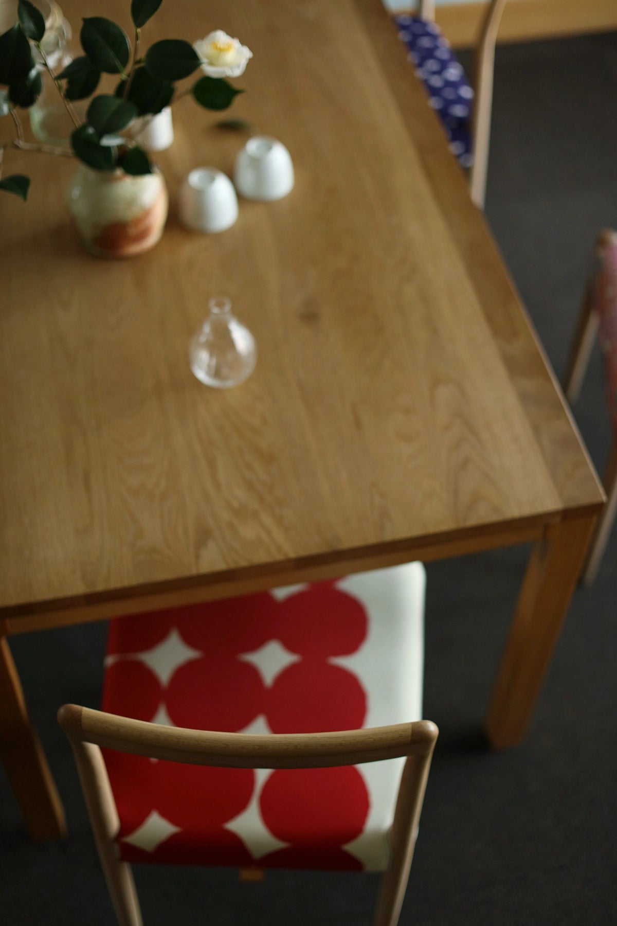 【Delivery in 1-3 months】SOU・SOU×Coccole Tino Chair／Marbles Red