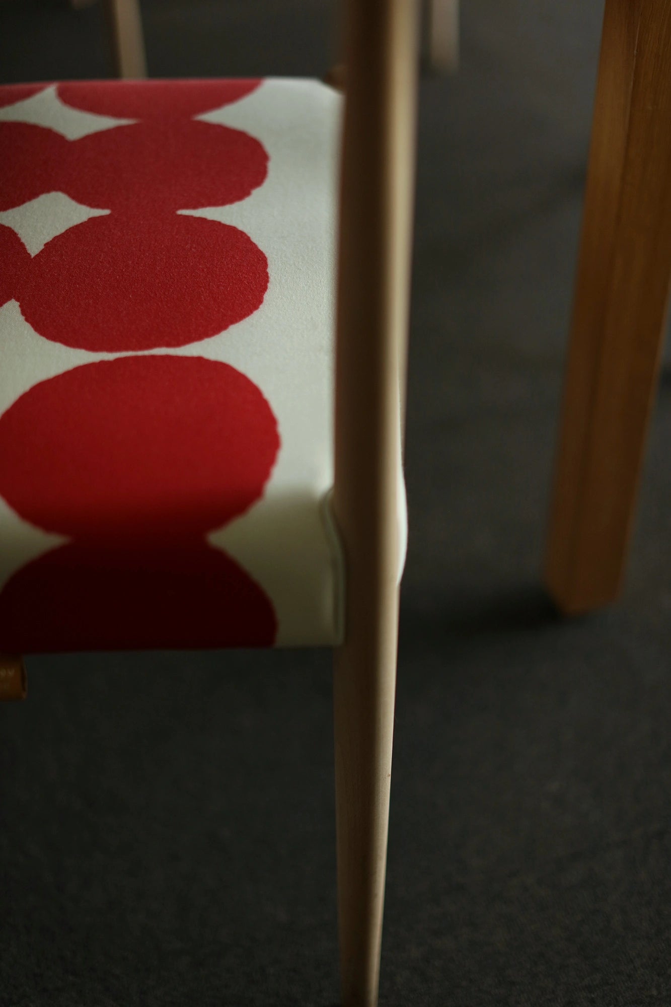 【Delivery in 1-3 months】SOU・SOU×Coccole Tino Chair／Marbles Red