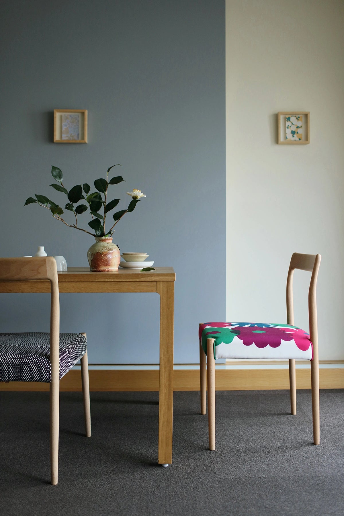 【Delivery in 1-3 months】SOU・SOU×Coccole Tino Chair／Oraka Multicolored